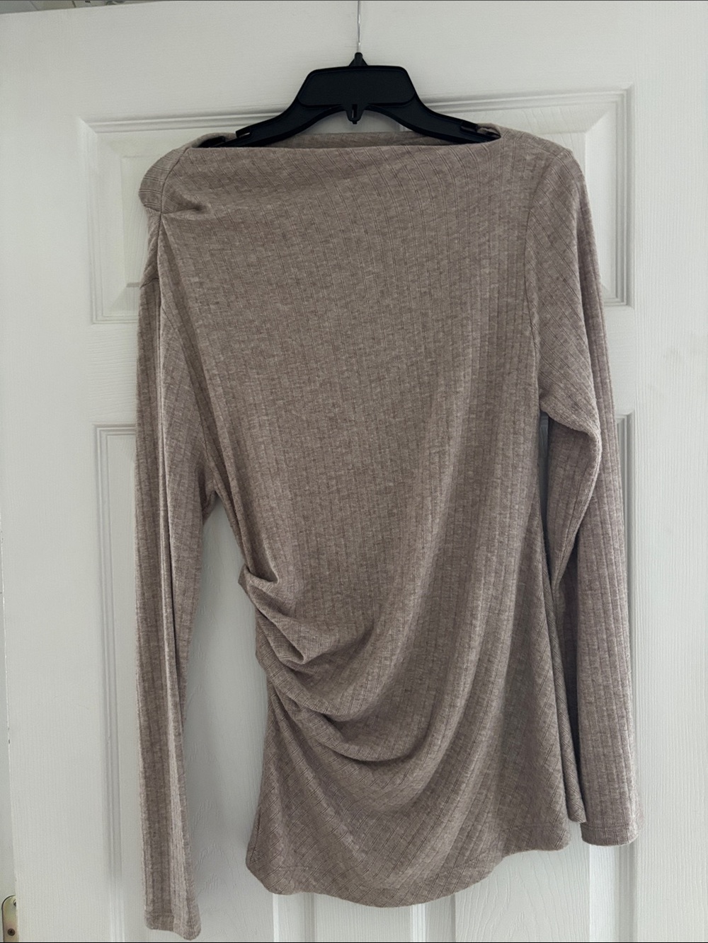Loft asymmetrical neckline top